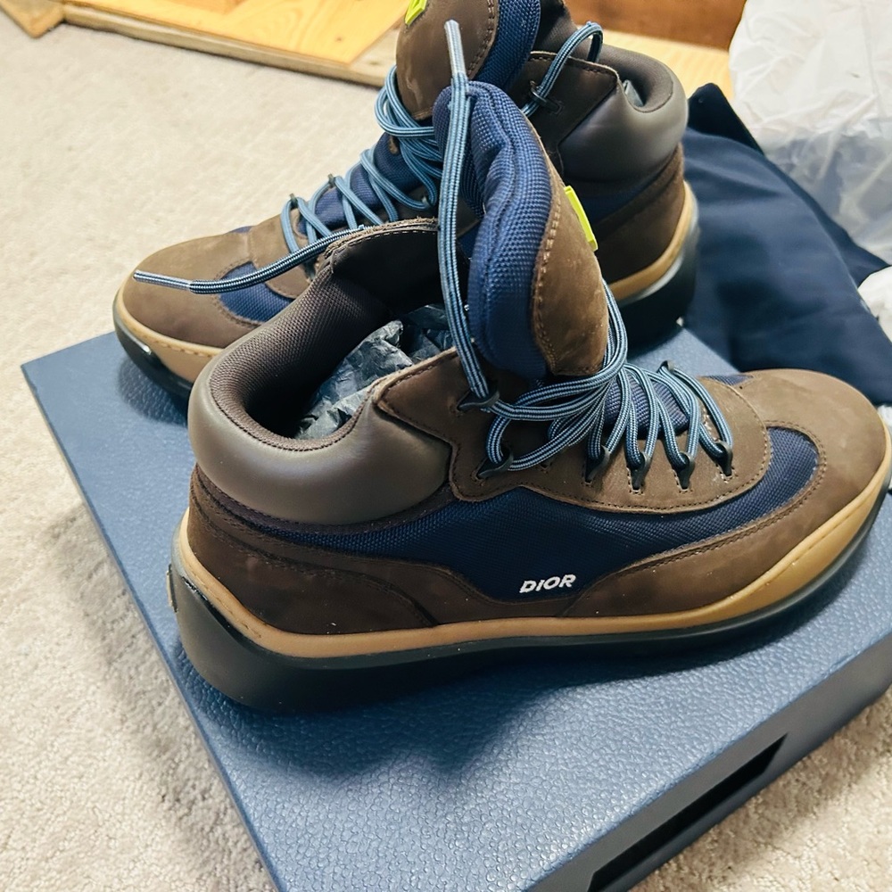 Dior Leather Hiking Boots - Picture 6 of 9